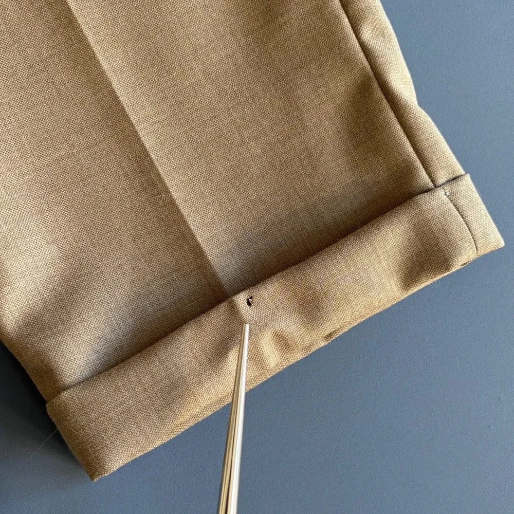 Vintage 1998 Ralph Ralph Lauren Dress Pants | 32x30 | Tan Pleated Cuffed Canada